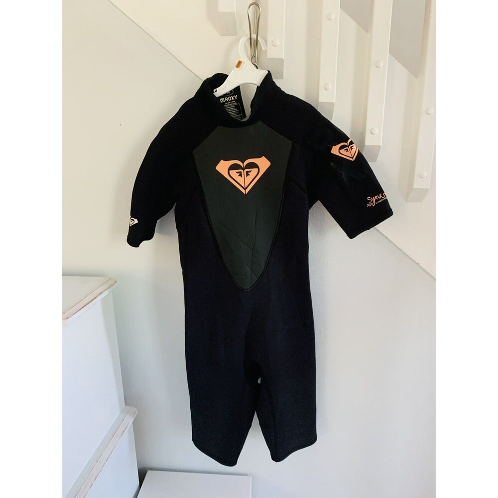 Roxy 2/2 Syncro Shorty Scuba Surf Wet Suit Women's Teen  Size 8/36